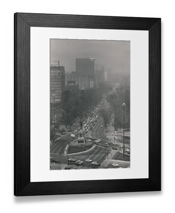 Framed Print : Dense Smog Surrounding Mexico City Framed Print : Dense Smog Surrounding Mexico City