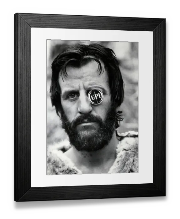 Framed Print : Ringo Starr Wearing UPI Monocle Framed Print : Ringo Starr Wearing UPI Monocle