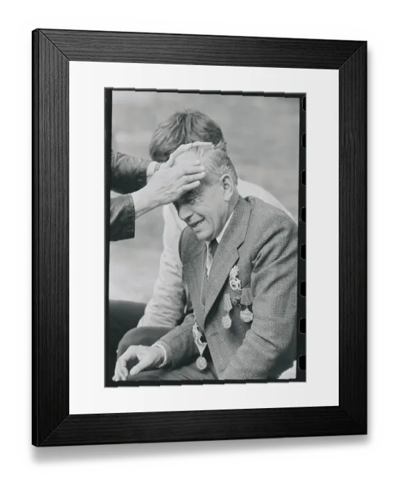 Framed Print : Citizen Crying at Viewing of Political Leader the Late Josip Broz Tito Framed Print : Citizen Crying at Viewing of Political Leader the Late Josip Broz Tito