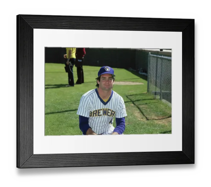 Framed Print : Paul Molitor of the Milwaukee Brewers Framed Print : Paul Molitor of the Milwaukee Brewers