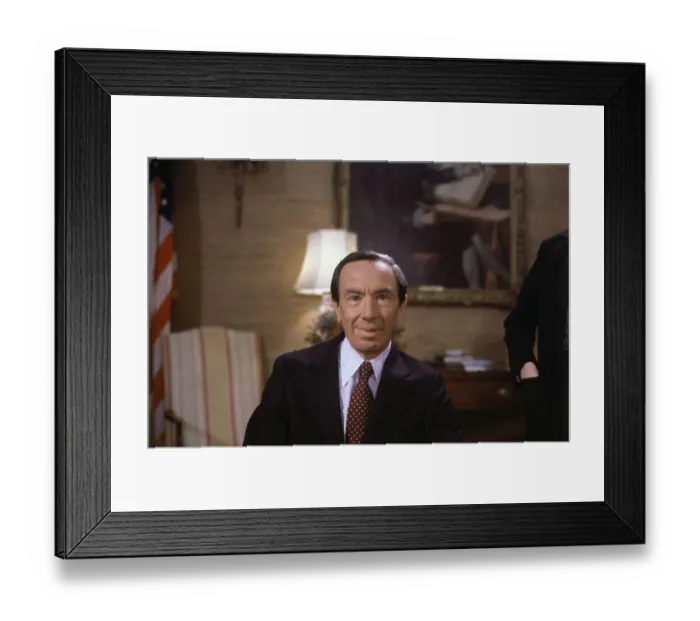 Framed Print : Secretary of State Warren Christopher Framed Print : Secretary of State Warren Christopher