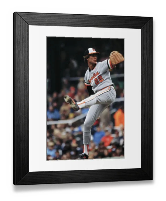 Framed Print : Jim Palmer Pitching Framed Print : Jim Palmer Pitching