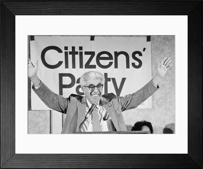 Framed Print : Portrait of Dr. Barry Commoner Framed Print : Portrait of Dr. Barry Commoner