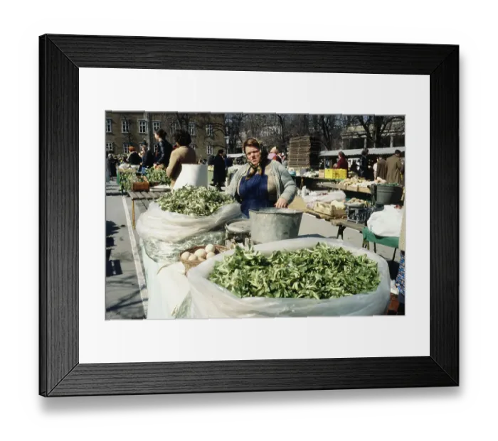 Framed Print : Market Stall, Ljubljana Framed Print : Market Stall, Ljubljana