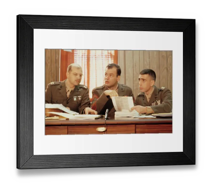 Framed Print : Robert Garwood and Counsel Framed Print : Robert Garwood and Counsel