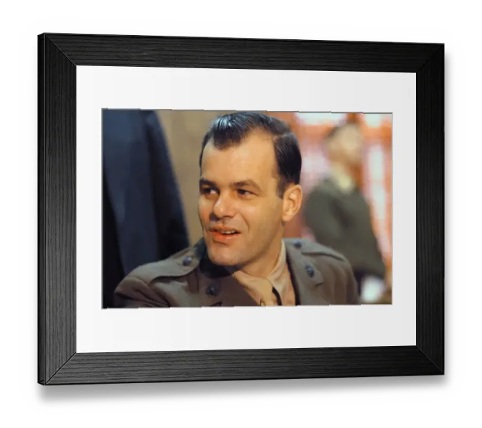 Framed Print : Private Robert Garwood in Trial Scene Framed Print : Private Robert Garwood in Trial Scene