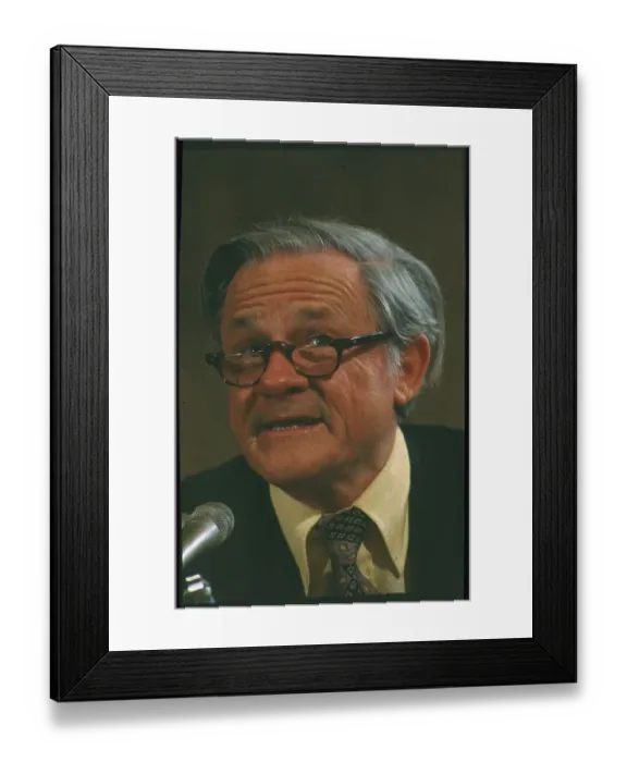 Framed Print : Economic Advisor Charles Schultze Framed Print : Economic Advisor Charles Schultze
