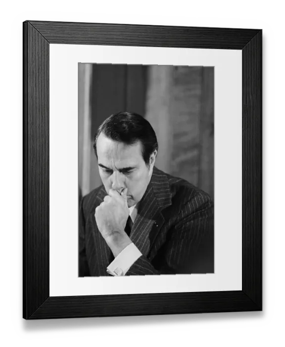 Framed Print : Bob Dole Looking Thoughtful Framed Print : Bob Dole Looking Thoughtful