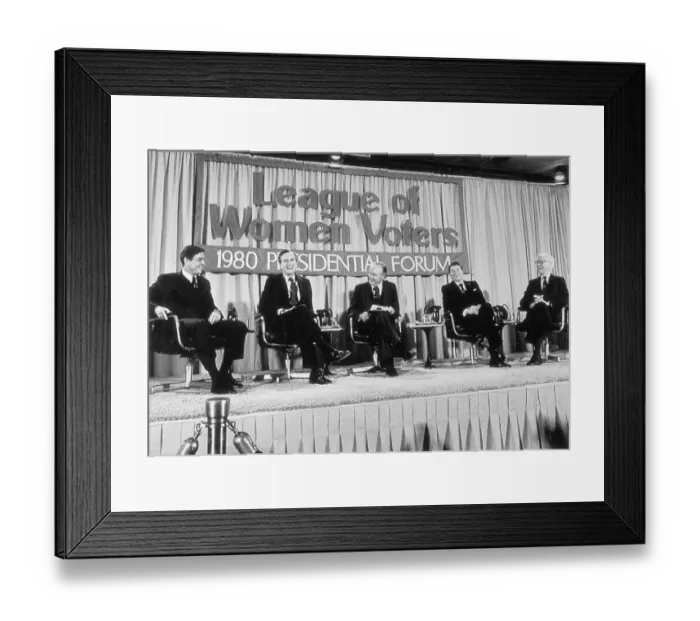 Framed Print : Republican Presidential Candidates at Presidential Forum Framed Print : Republican Presidential Candidates at Presidential Forum
