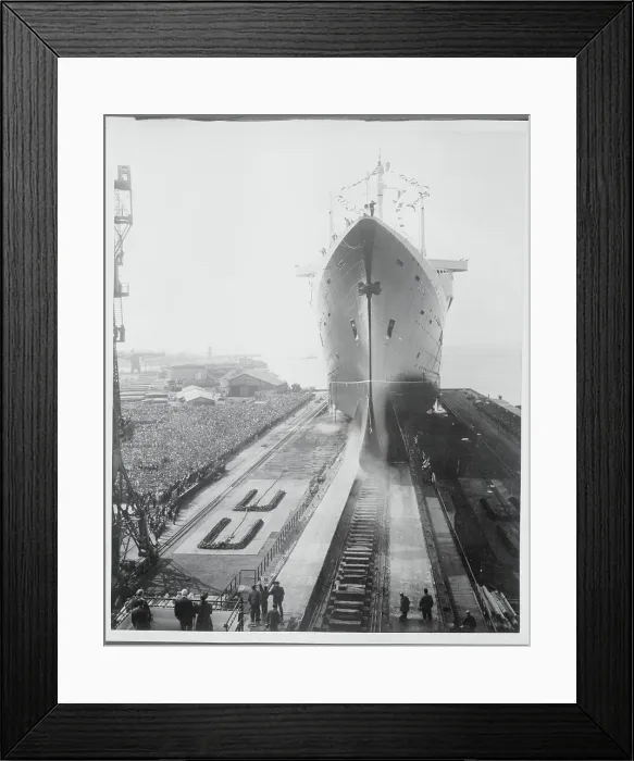 Framed Print : Longest Ship in the World Framed Print : Longest Ship in the World