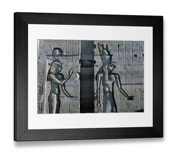 Framed Print : Temple Relief Framed Print : Temple Relief