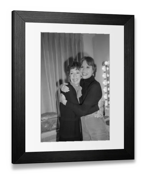 Framed Print : Mary Tyler Moore and Carol Burnett Framed Print : Mary Tyler Moore and Carol Burnett