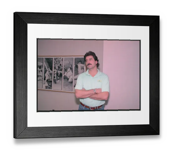 Framed Print : Baseball Player Keith Hernandez Framed Print : Baseball Player Keith Hernandez