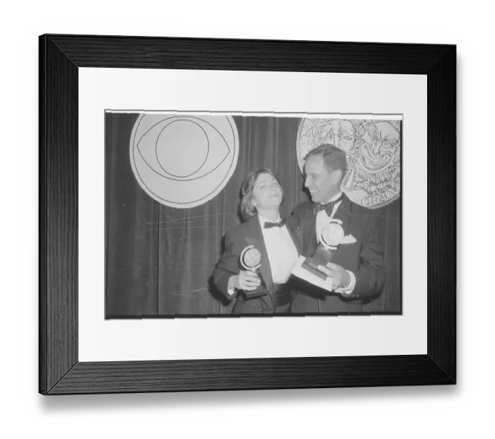 Framed Print : Dinah Manoff and David Rounds at Tony Awards Ceremonies Framed Print : Dinah Manoff and David Rounds at Tony Awards Ceremonies