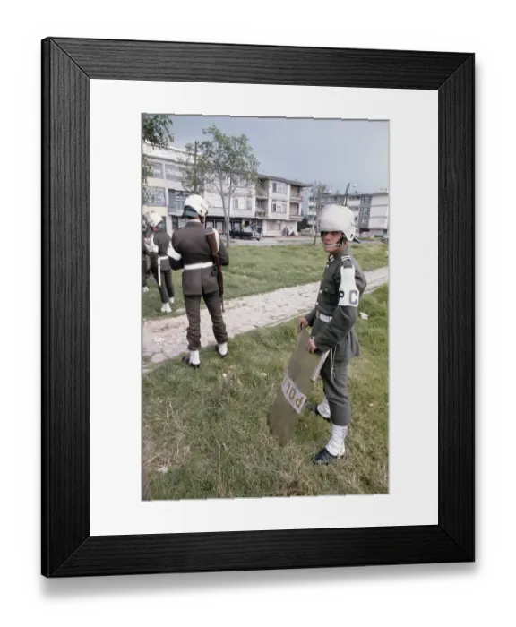 Framed Print : Dominican Republic Embassy Siege Framed Print : Dominican Republic Embassy Siege