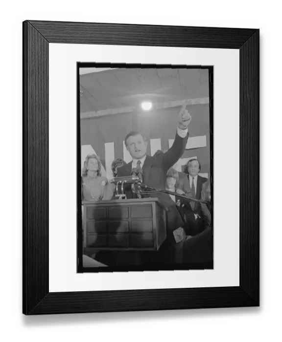Framed Print : Edward M. Kennedy Pointing His Finger Framed Print : Edward M. Kennedy Pointing His Finger