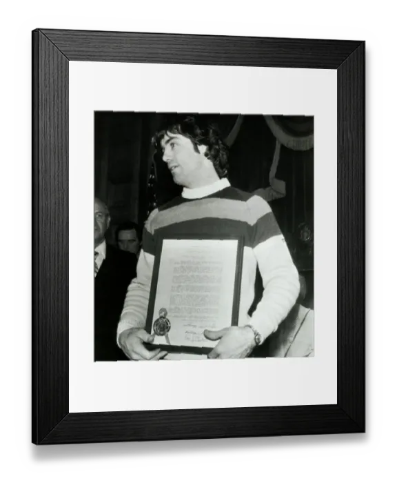Framed Print : Jim Craig Holding Citation Framed Print : Jim Craig Holding Citation