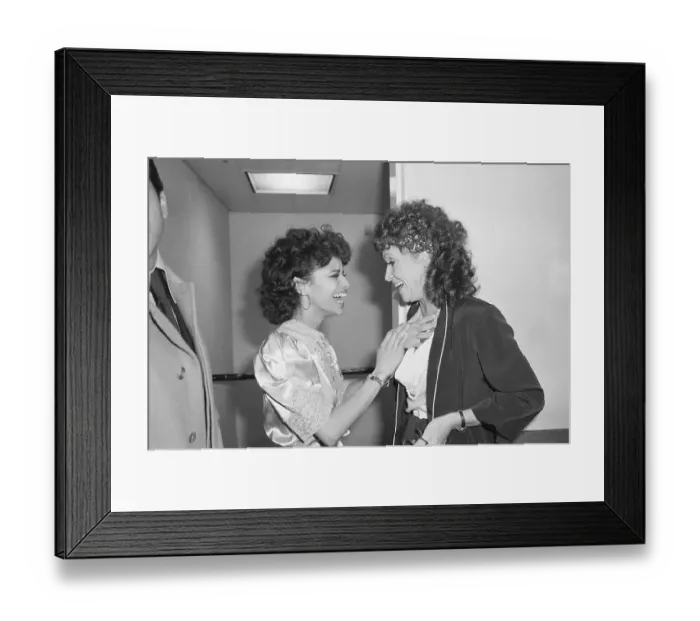 Framed Print : Debbie Allen, Chita Rivera Framed Print : Debbie Allen, Chita Rivera