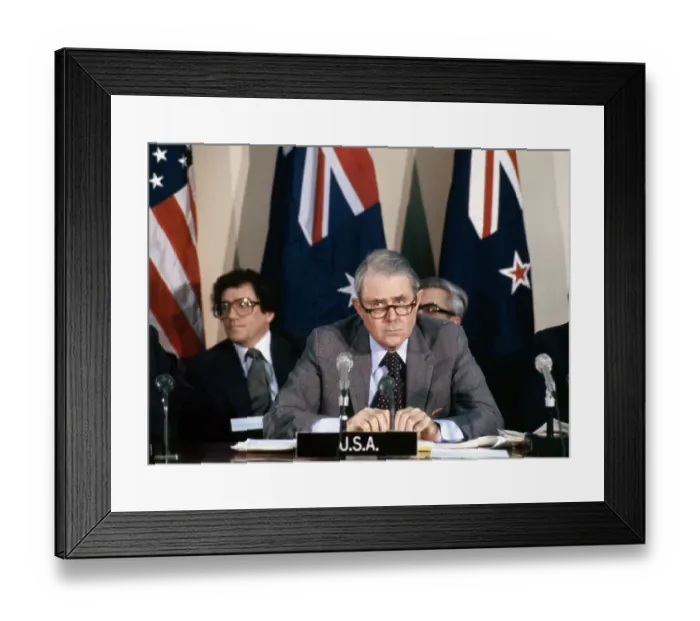 Framed Print : Cyrus Vance Framed Print : Cyrus Vance