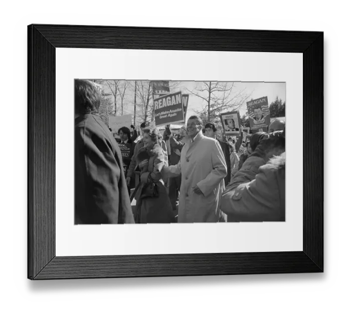 Framed Print : Presidential Candidate Ronald Reagan Framed Print : Presidential Candidate Ronald Reagan