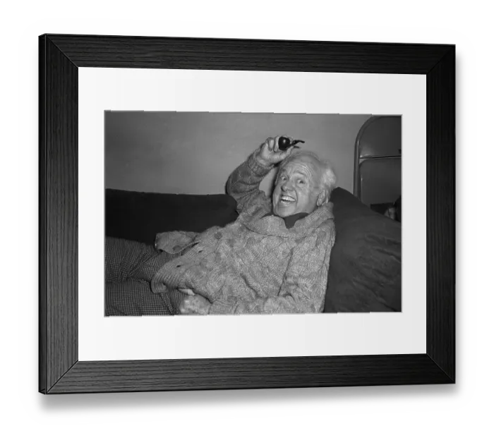 Framed Print : Mickey Rooney Relaxing Framed Print : Mickey Rooney Relaxing