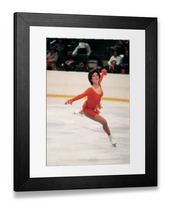 Framed Print : Linda Fratianne Figure Skating Framed Print : Linda Fratianne Figure Skating