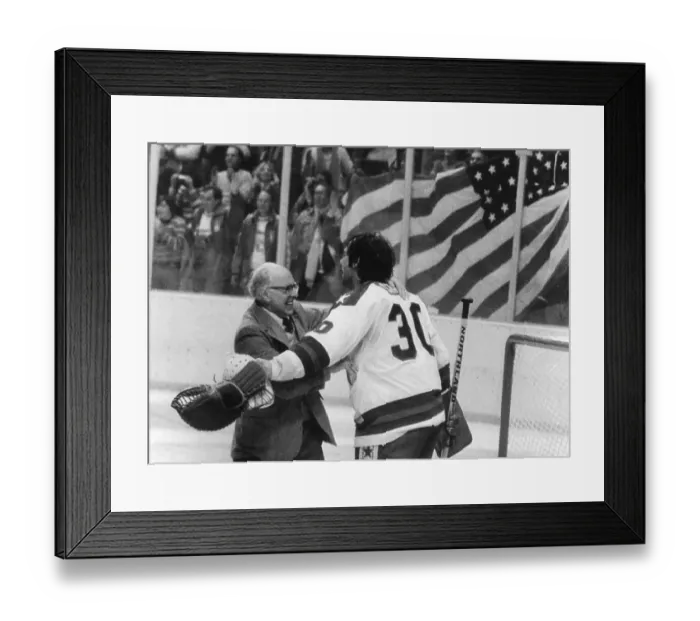 Framed Print : Dr. Nagobads Grabbing Olympic Goalie Framed Print : Dr. Nagobads Grabbing Olympic Goalie