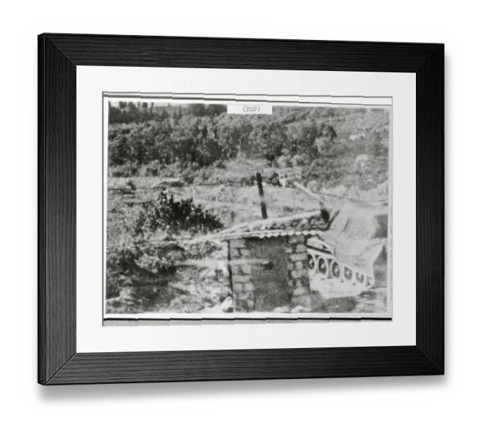 Framed Print : Reconnaissance Photo Taken in Lebanon Framed Print : Reconnaissance Photo Taken in Lebanon