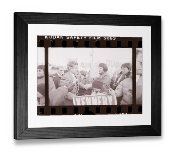 Framed Print : Ted Kennedy Shaking Hand of a Supporter Framed Print : Ted Kennedy Shaking Hand of a Supporter