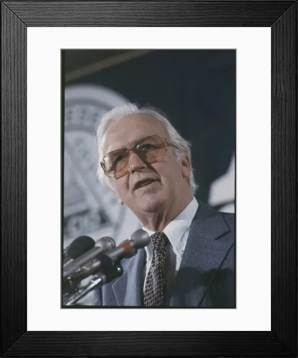 Framed Print : Frank Thompson Jr. Speaking at Conference Framed Print : Frank Thompson Jr. Speaking at Conference