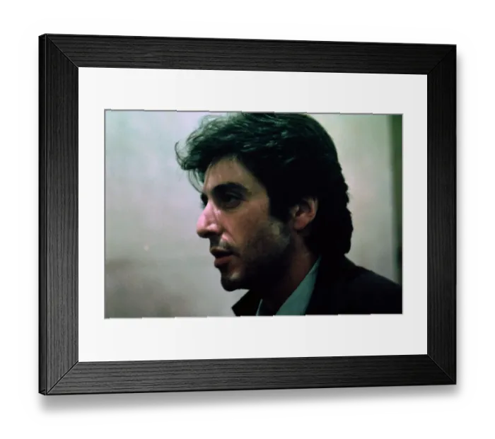 Framed Print : Portrait of Al Pacino Framed Print : Portrait of Al Pacino