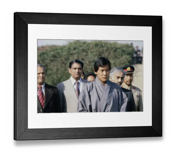 Framed Print : King Jigme Singye Of Bhutan Framed Print : King Jigme Singye Of Bhutan