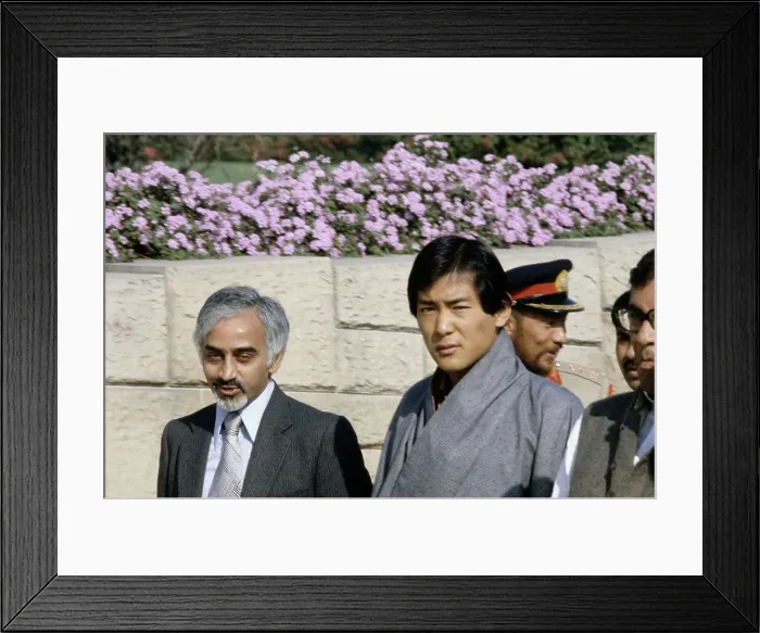Framed Print : King Jigme Singye Of Bhutan Framed Print : King Jigme Singye Of Bhutan