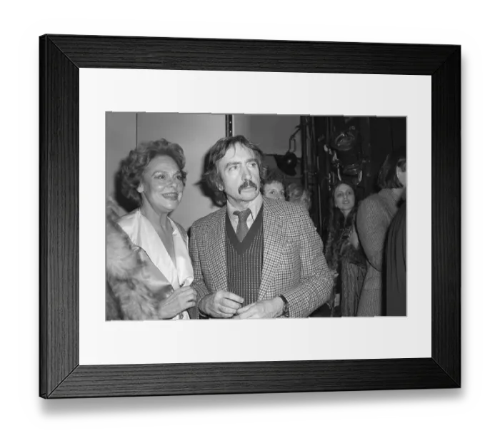 Framed Print : Edward Albee Backstage After Premiere of The Lady From Dubuque Framed Print : Edward Albee Backstage After Premiere of The Lady From Dubuque