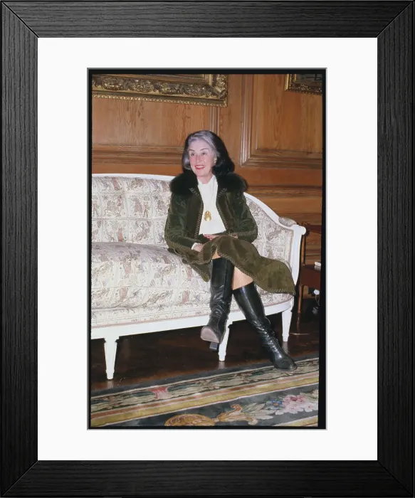 Framed Print : Canadian Ambassador Jean Wadds Framed Print : Canadian Ambassador Jean Wadds