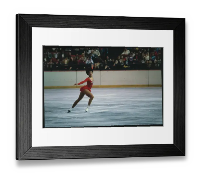 Framed Print : Linda Fratianne Ice Skating Framed Print : Linda Fratianne Ice Skating