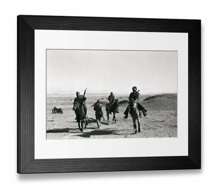 Framed Print : Afghan Rebels Riding on Horseback Framed Print : Afghan Rebels Riding on Horseback