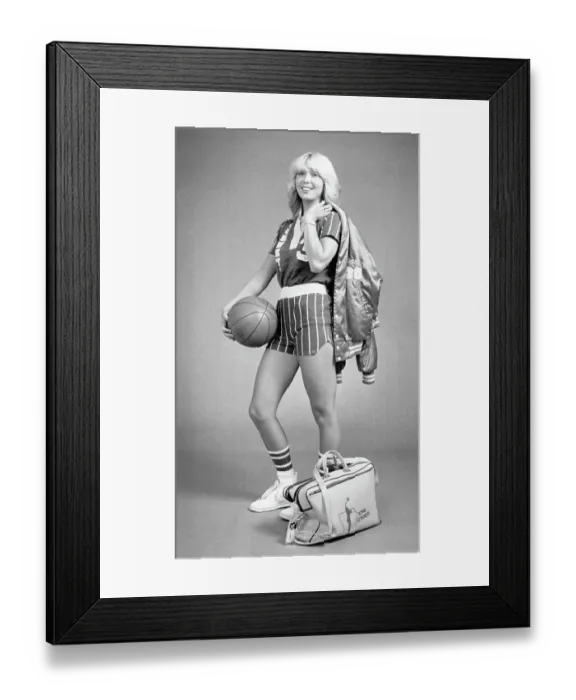 Framed Print : Iowa Cornets Molly Bolin