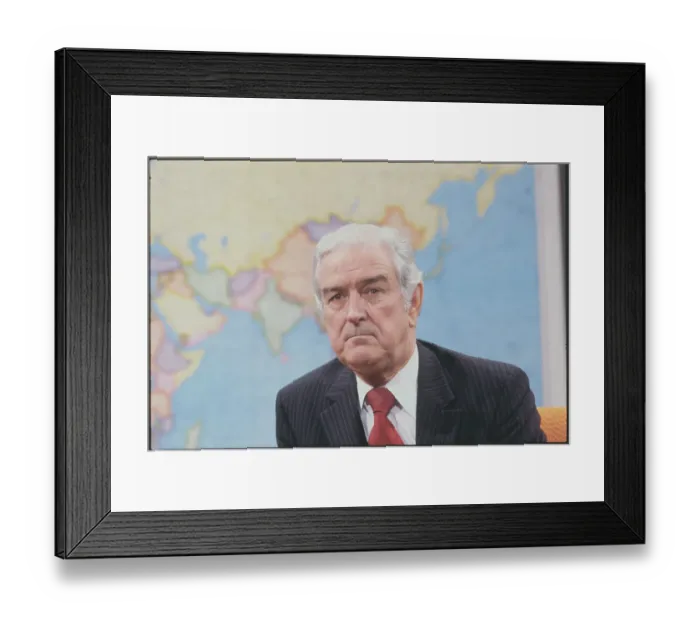 Framed Print : Portrait of John Connally