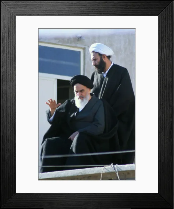 Framed Print : Ayatollah Ruhollah Khomeini Framed Print : Ayatollah Ruhollah Khomeini