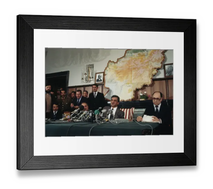 Framed Print : Babrak Karmal Framed Print : Babrak Karmal