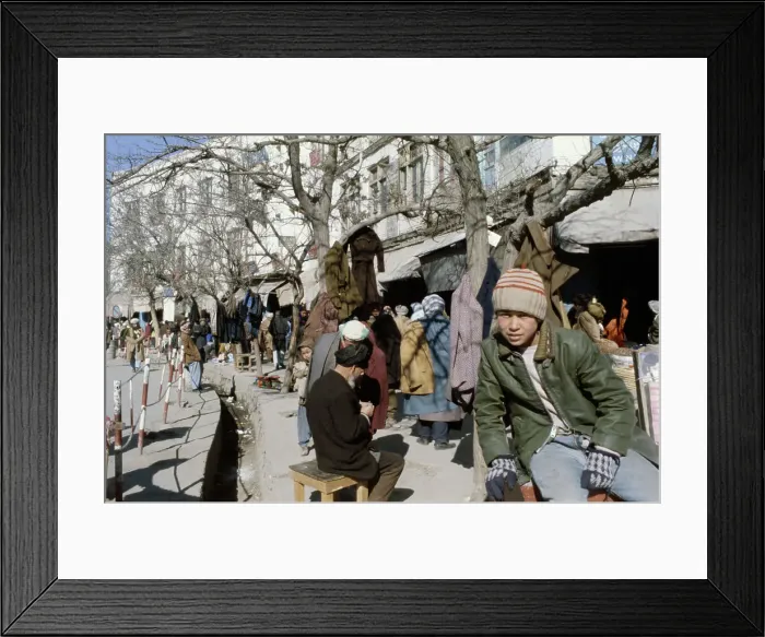 Framed Print : Afghan Street Market Framed Print : Afghan Street Market