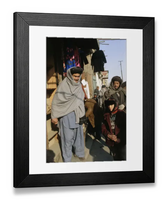 Framed Print : Afghan Street Scene Framed Print : Afghan Street Scene