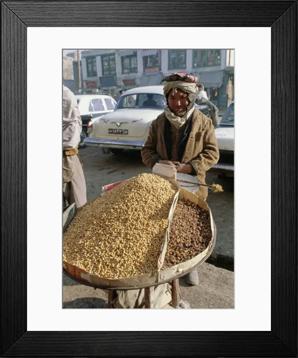 Framed Print : Afghan Street Vendor Framed Print : Afghan Street Vendor