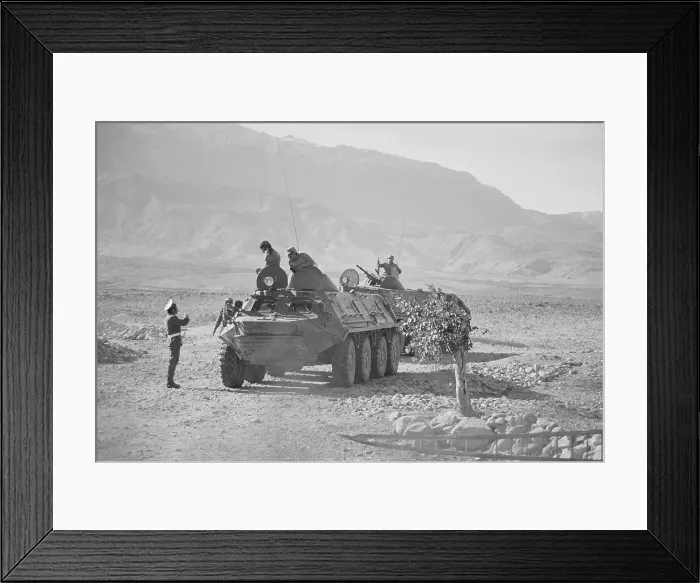 Framed Print : Afghan Military in Armored Vehicles Framed Print : Afghan Military in Armored Vehicles