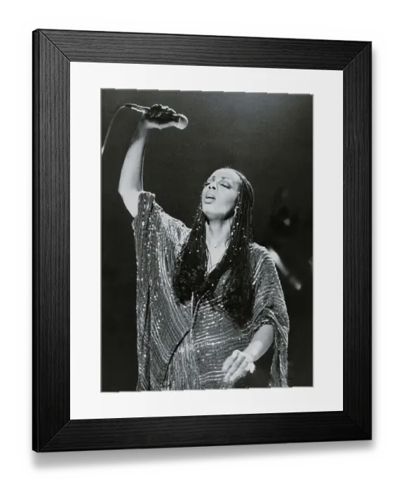 Framed Print : Donna Summer Performing Framed Print : Donna Summer Performing