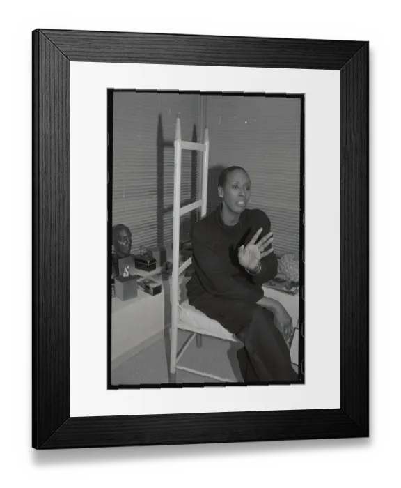 Framed Print : Judith Jamison Sitting Framed Print : Judith Jamison Sitting