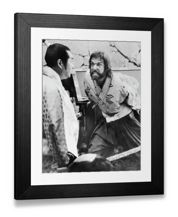Framed Print : Richard Chamberlain Acts Crazy In Shogun Framed Print : Richard Chamberlain Acts Crazy In Shogun