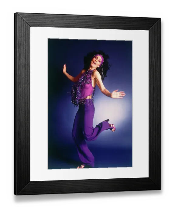 Framed Print : Portrait of Cher Framed Print : Portrait of Cher