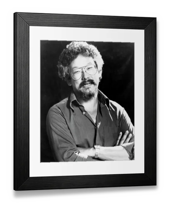 Framed Print : Portrait of David Suzuki Framed Print : Portrait of David Suzuki